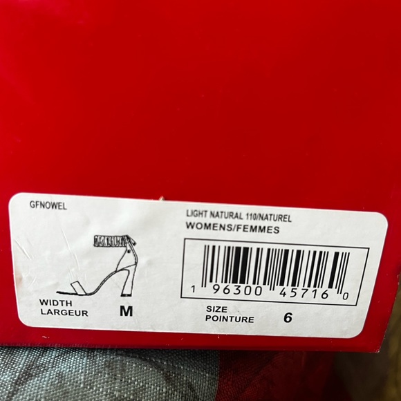 GUESS Nowel Ruched Ankle Heels [NEW WITH BOX] - Picture 3 of 4